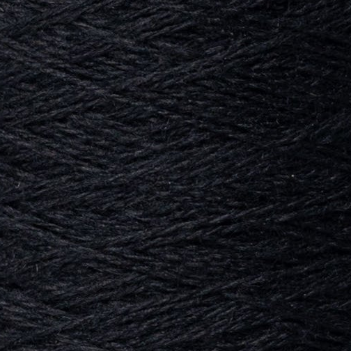 FINE MERINO CASHMERE YARN - BLACK NOIR