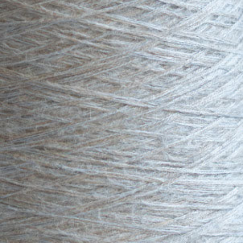 100% RECYCLED SILK YARN - LIMESTONE