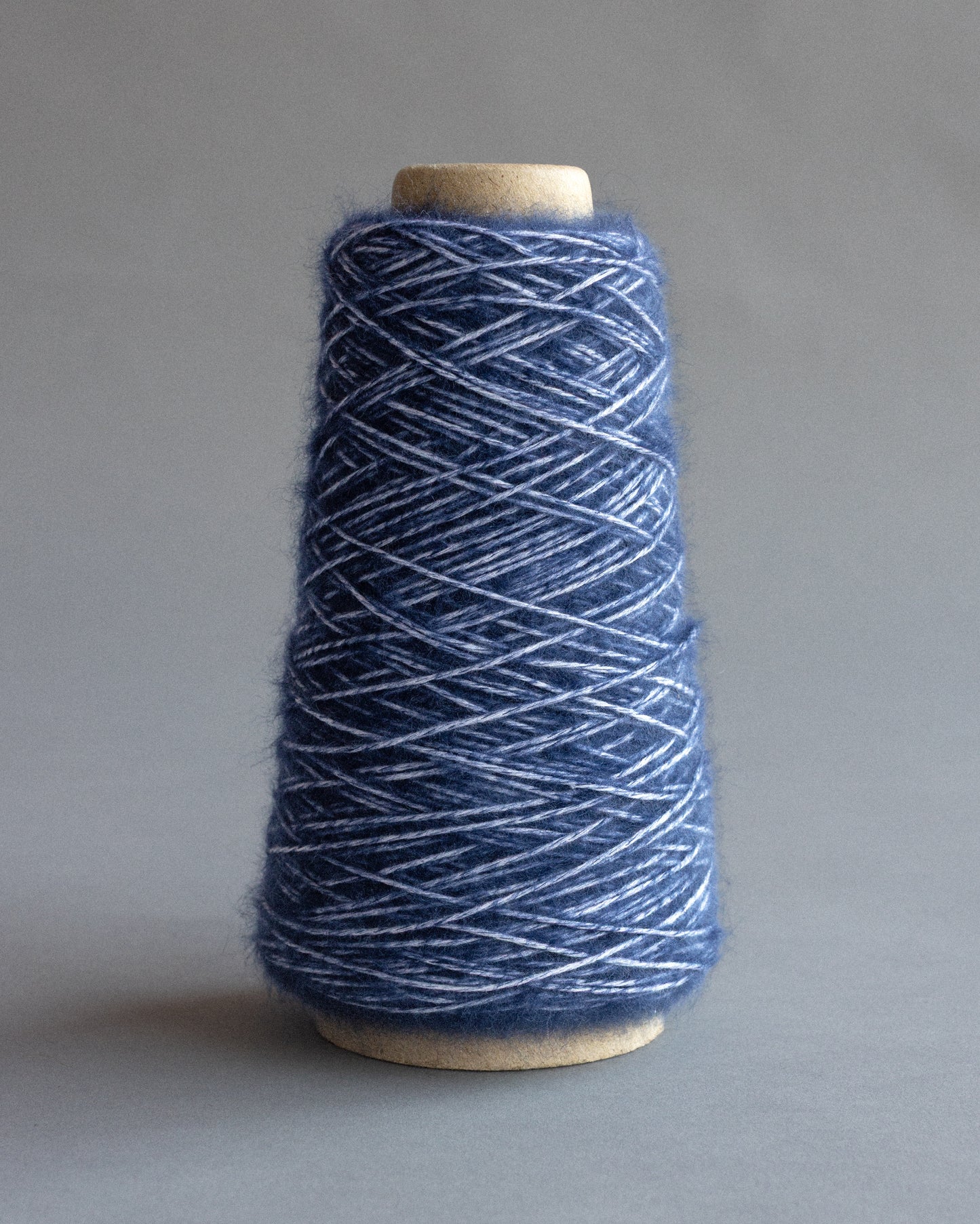 CHUNKY COTTON WOOL YARN - AZULEJO