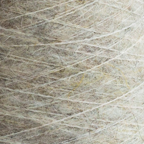 SUPERKID MOHAIR YARN - WHITE CALCITE