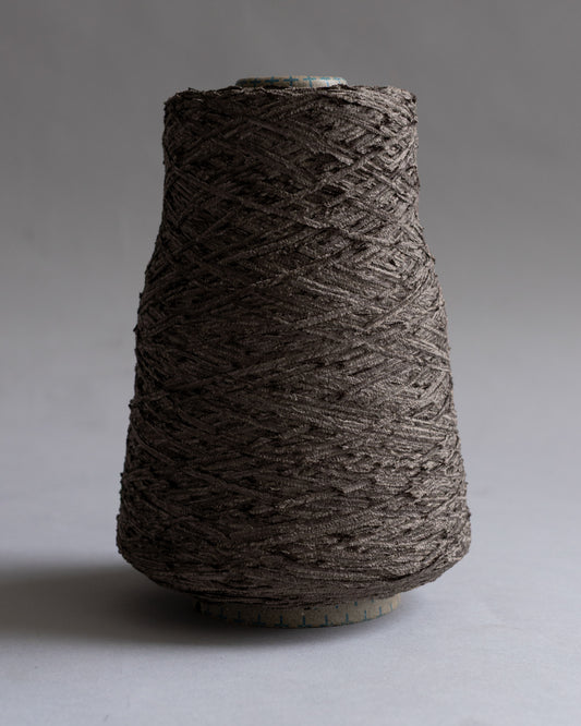 ITALIAN CHENILLE YARN - CACAO