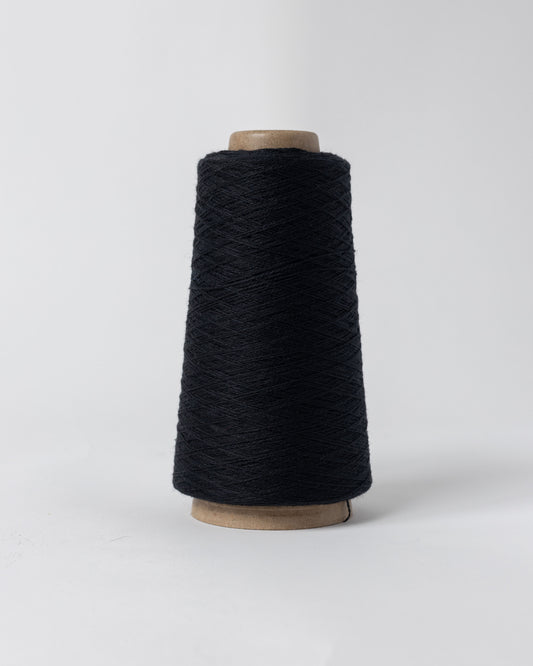 FINE MERINO CASHMERE YARN - BLACK NOIR