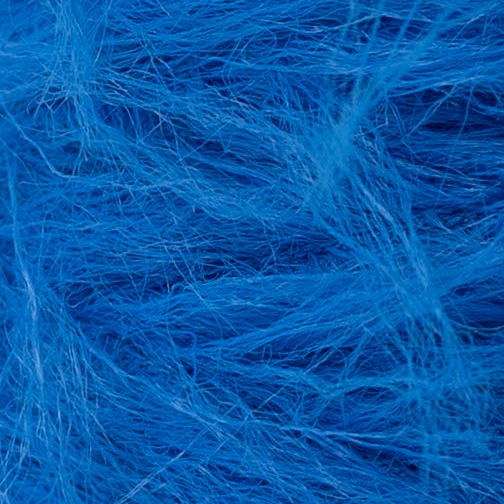 FAUX FUR YARN - AZURE BLUE
