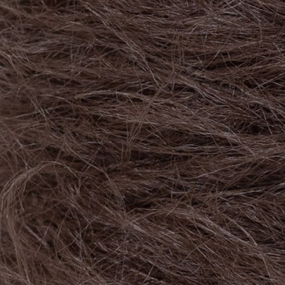 FAUX FUR YARN - CHOCOLATE