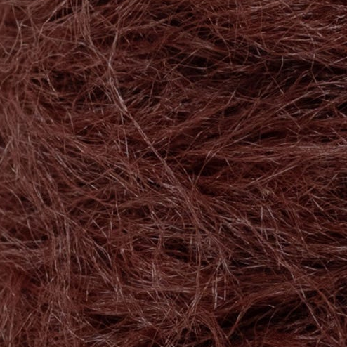 FAUX FUR YARN - MAHOGANY