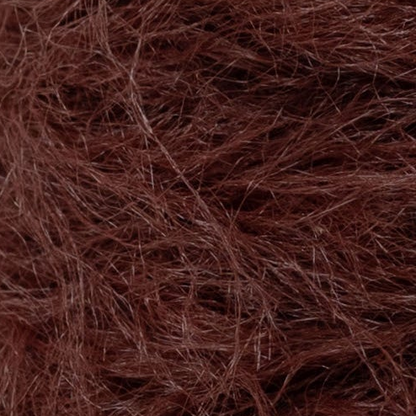 FAUX FUR YARN - MAHOGANY