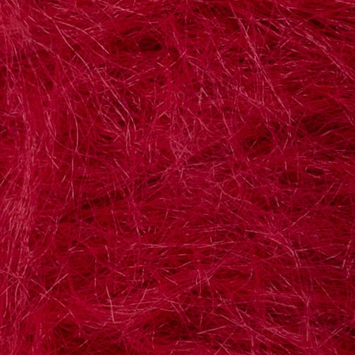 FAUX FUR YARN - ROUGE