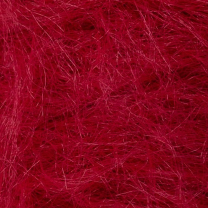 FAUX FUR YARN - ROUGE