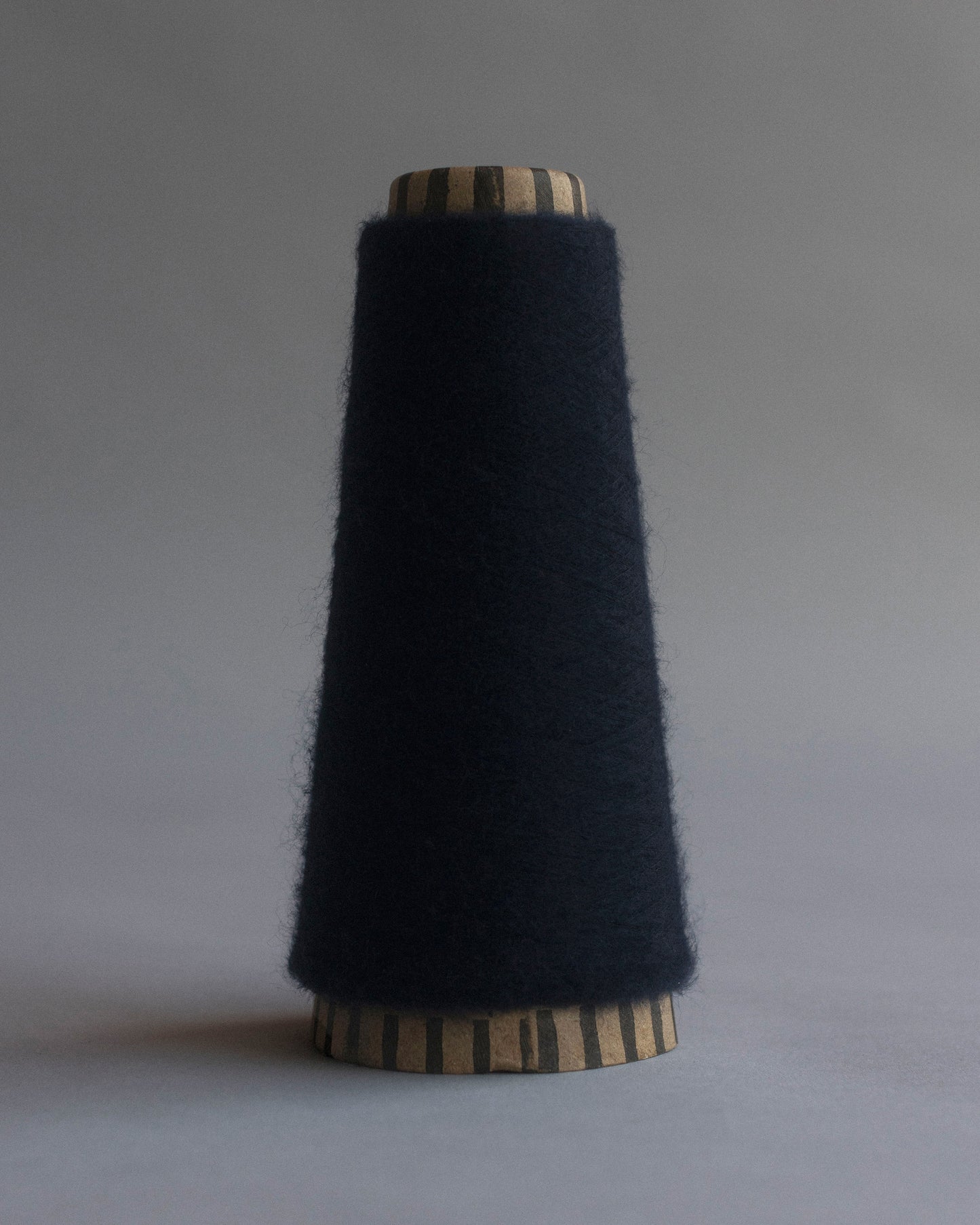 BRUSHED CASHMERE WOOL YARN - FRENCH NAVY