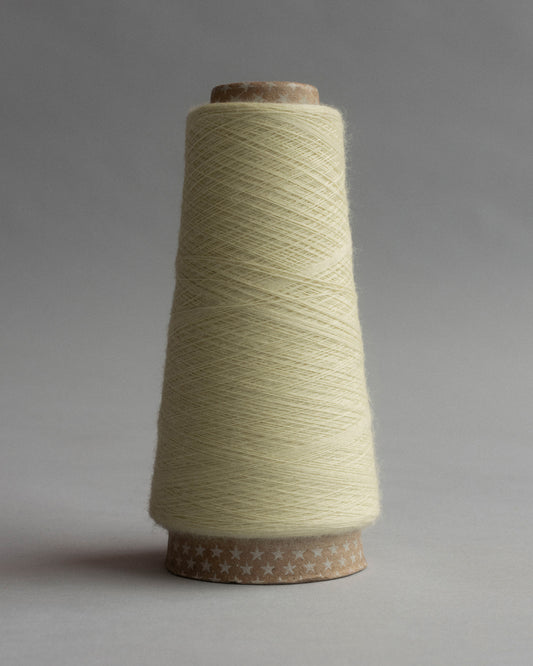 JAPANESE WOOL YARN - LEMON CHIFFON