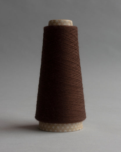 JAPANESE WOOL YARN - MAHOGANY