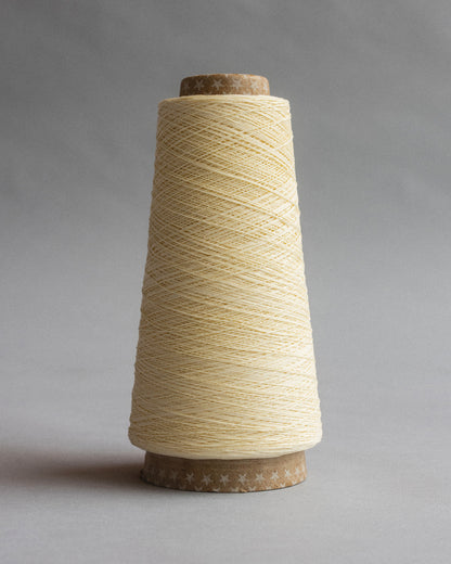 FINE MERCERISED COTTON YARN - BUTTER