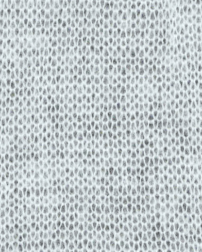 BRUSHED CASHMERE WOOL YARN - BLANC