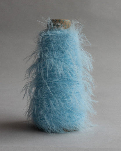 FAUX FUR YARN - CANDY PINK