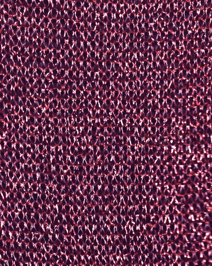 METALLIC LUREX YARN - PINK GARNET